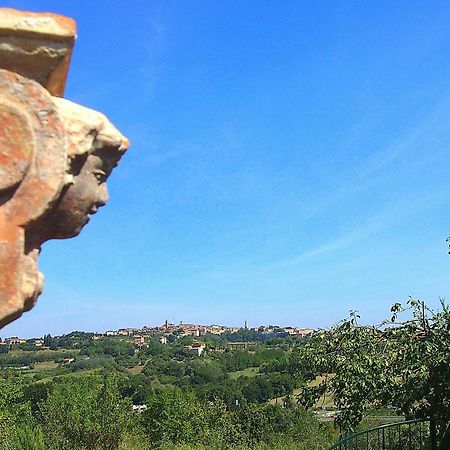 Nell'Antica Torre Di Fronte A Siena Exterior foto